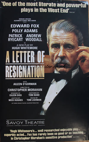 A Letter of Resignation