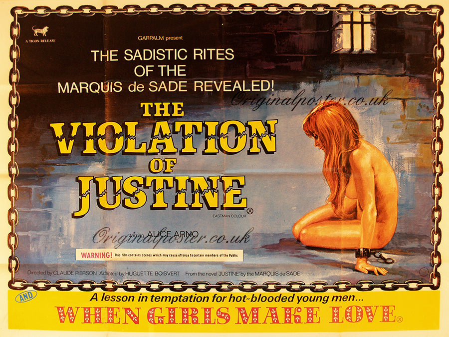 Violation of Justine aka Justine de Sade
