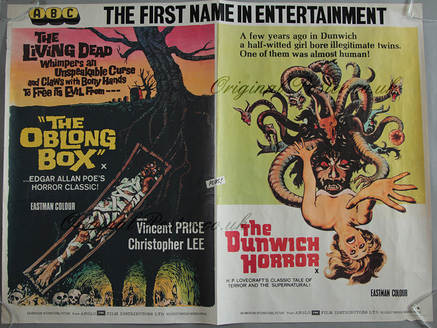 The Oblong Box / The Dunwich Horror