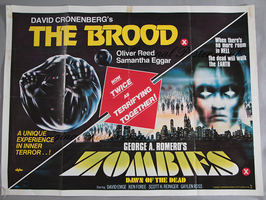 Zombies Dawn of the Dead / The Brood