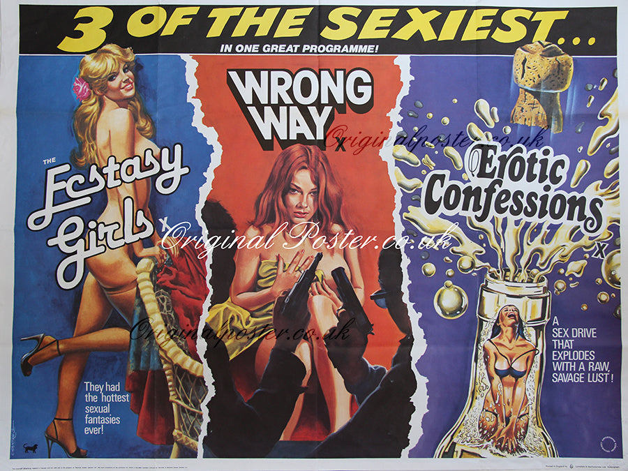 Ecstacy Girls / Wrong Way / Erotic confessions