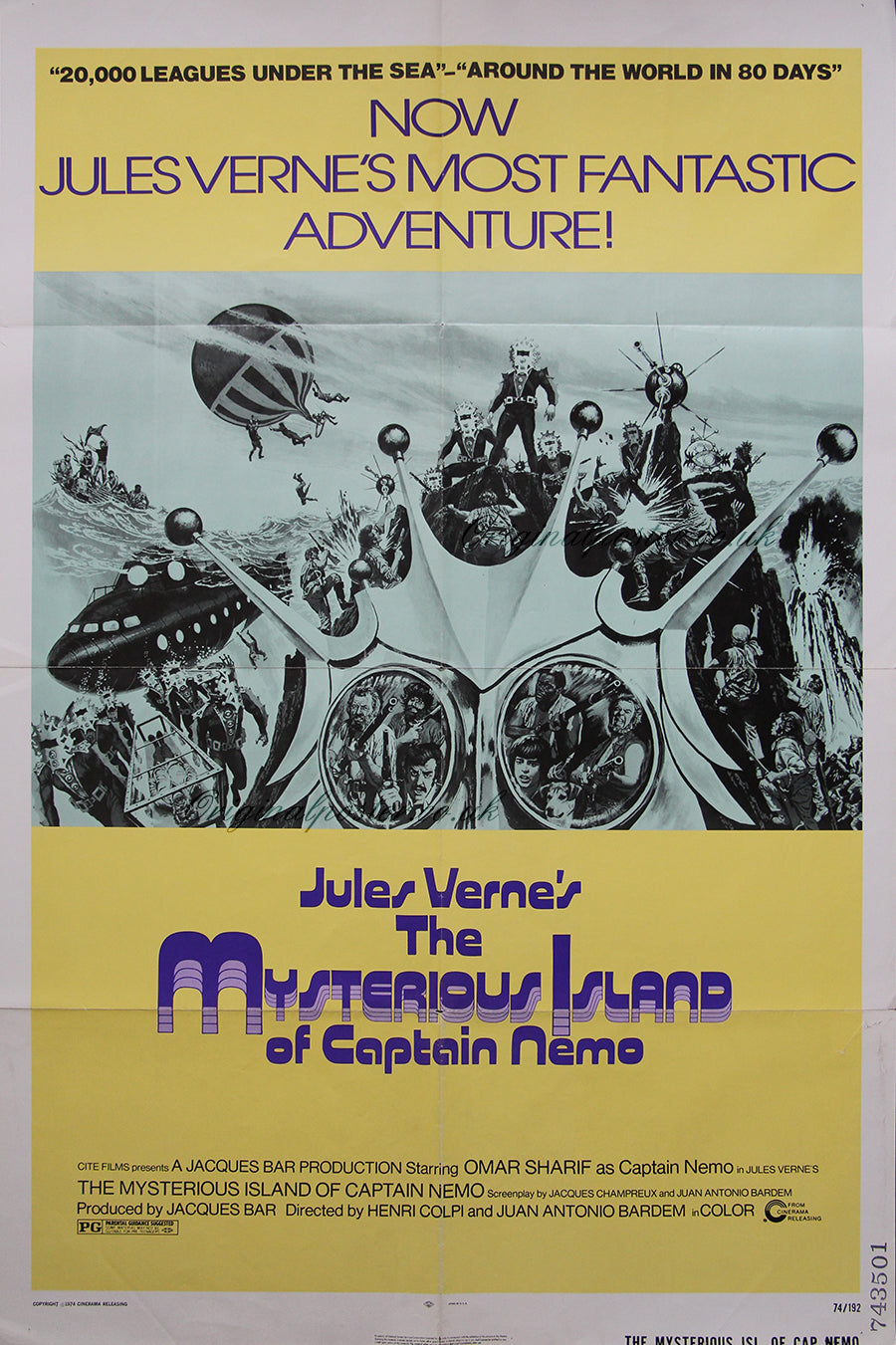The Mysterious Island of Captain Nemo