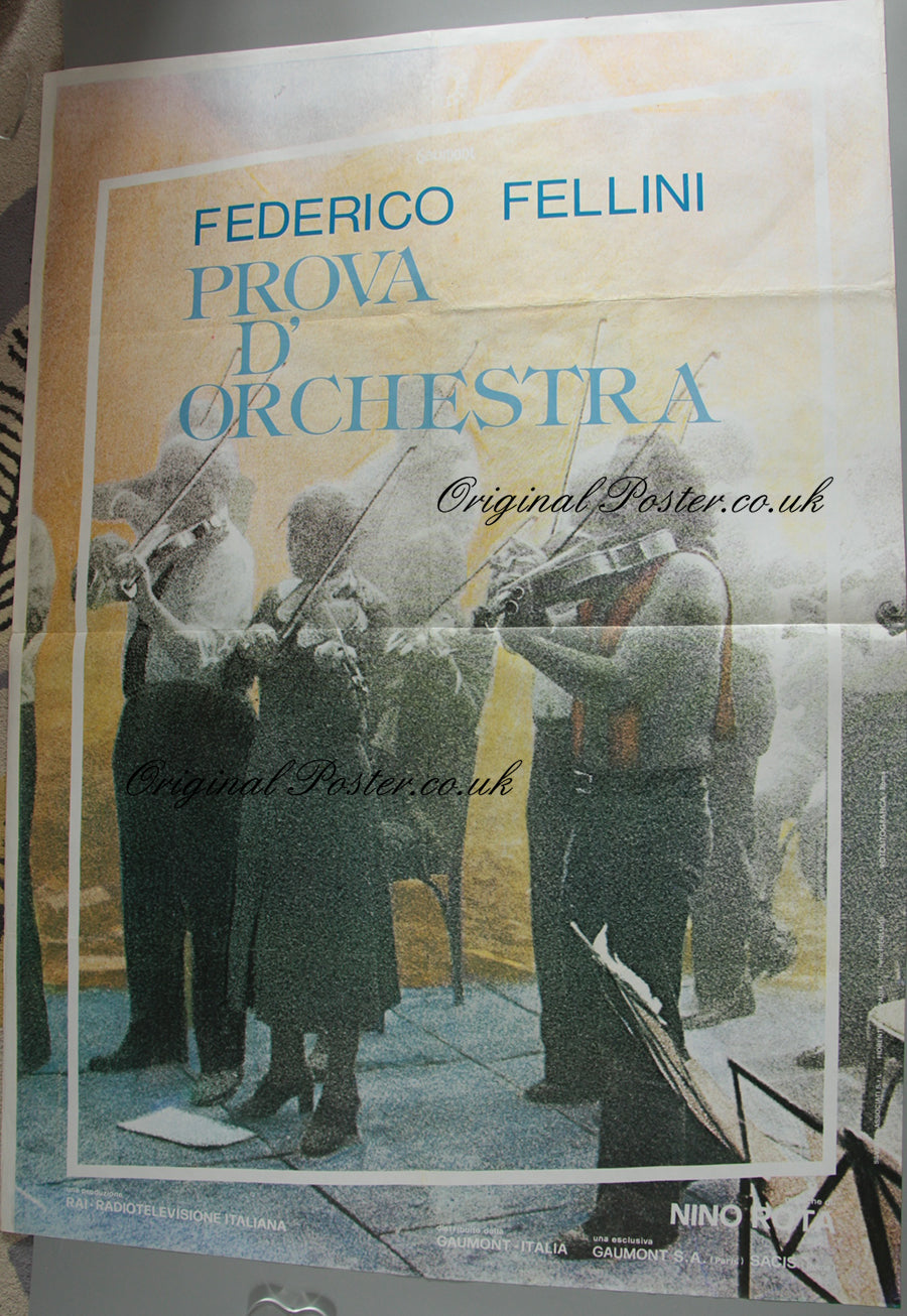 Prova D'Orchestra / Orchestra Rehearsal