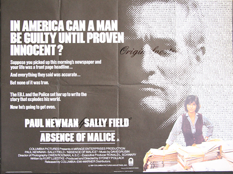 Absence of Malice