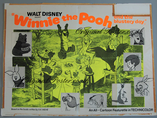 Winnie the Pooh and the blustery day