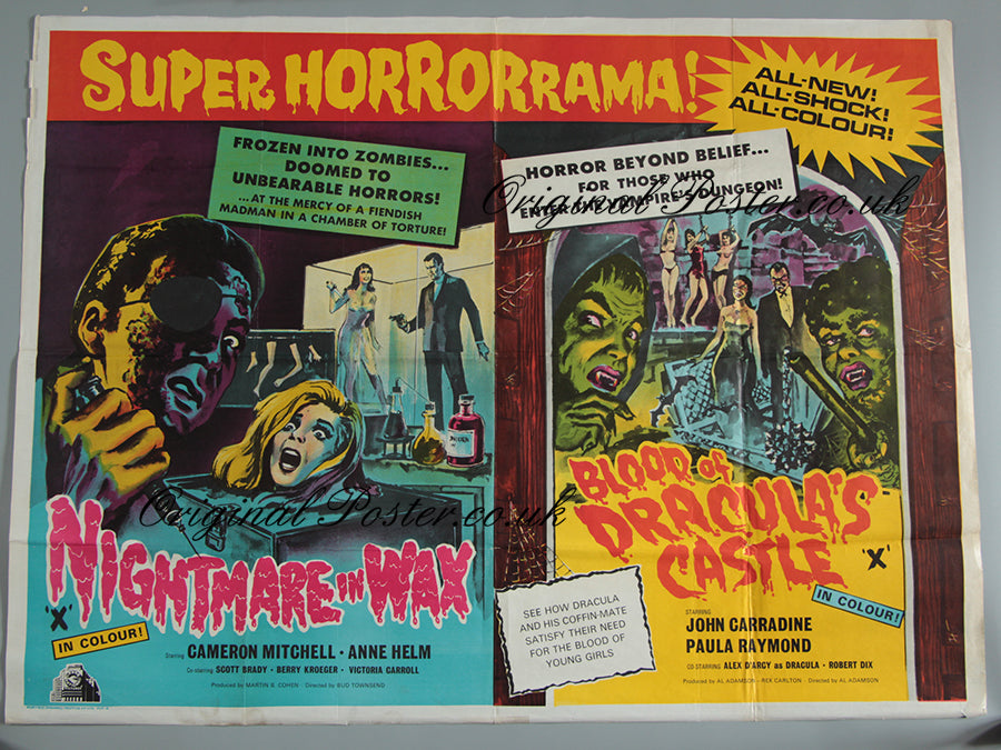 Nightmare in Wax / Blood of Dracula's Castle