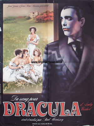 Blood For Dracula / Du Sang pour Dracula d'Andy Warhol