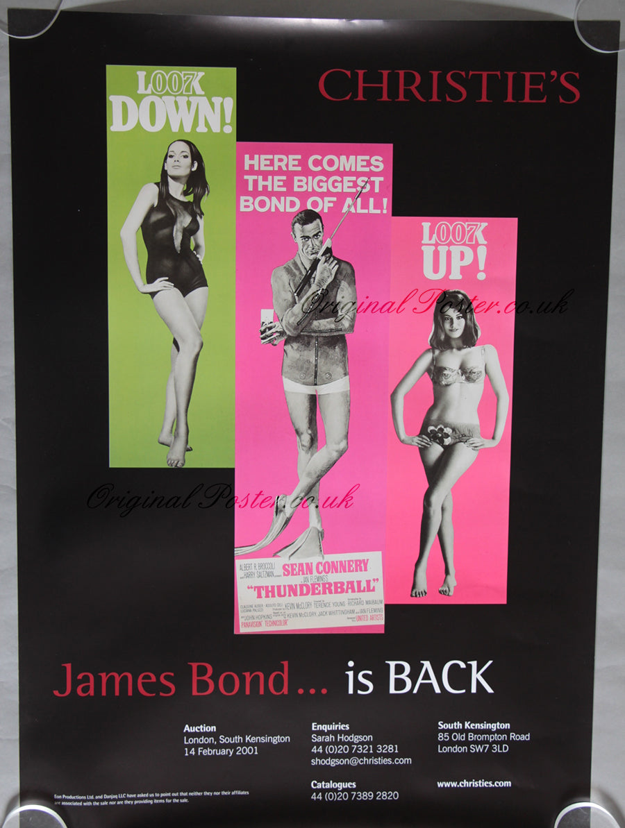 Christie's James Bond is Back