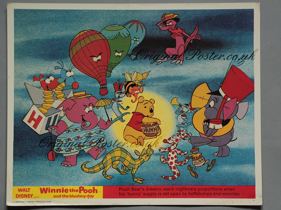 Winnie the Pooh and the blustery day