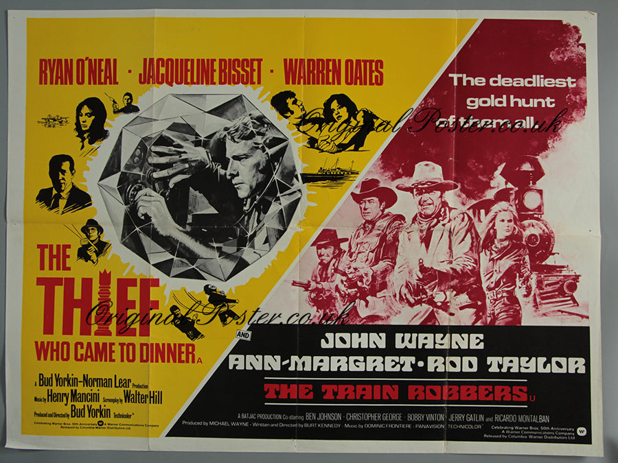 The Thief Who Came to Dinner / The Train Robbers
