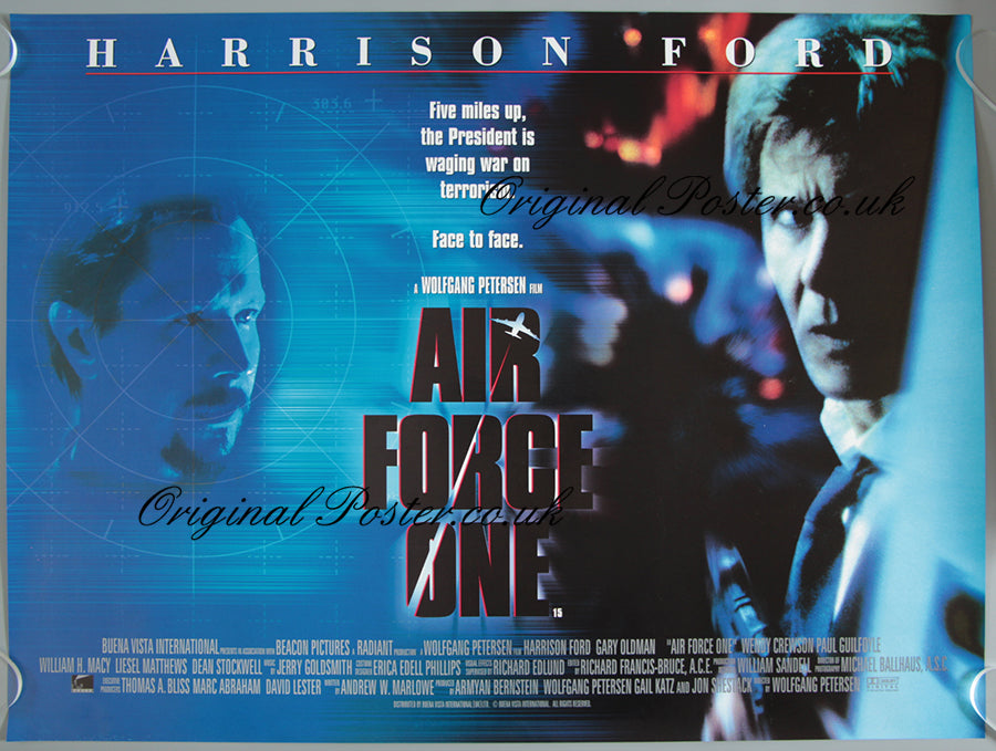 Gary Oldman Air Force One 97 AIR FORCE ONE Harrison Ford, Gary Oldman (VHS, 1997) **Buy Get