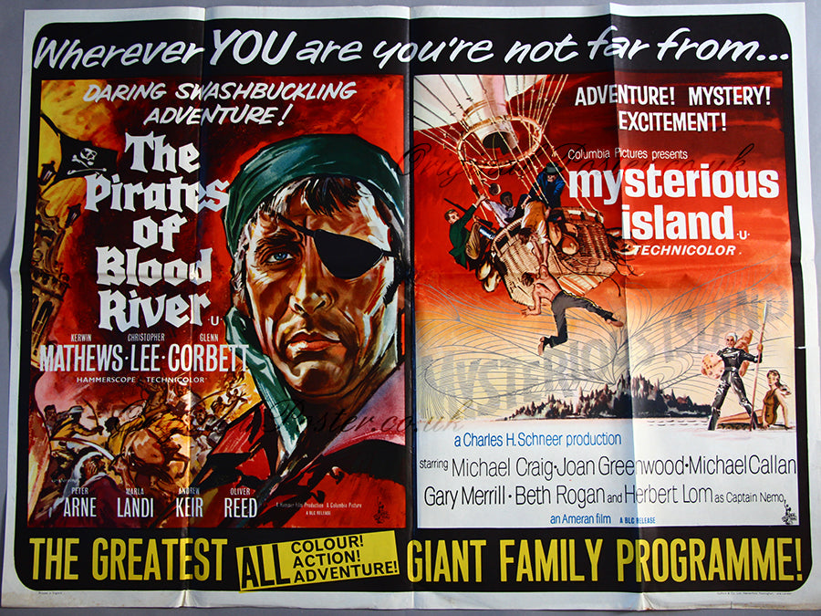 The Pirates of Blood River / Mysterious Island