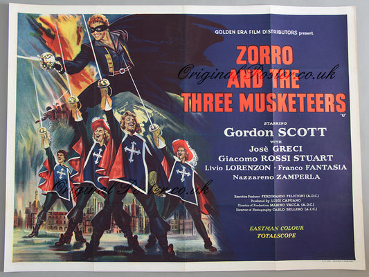 Zorro and the Three Musketeers