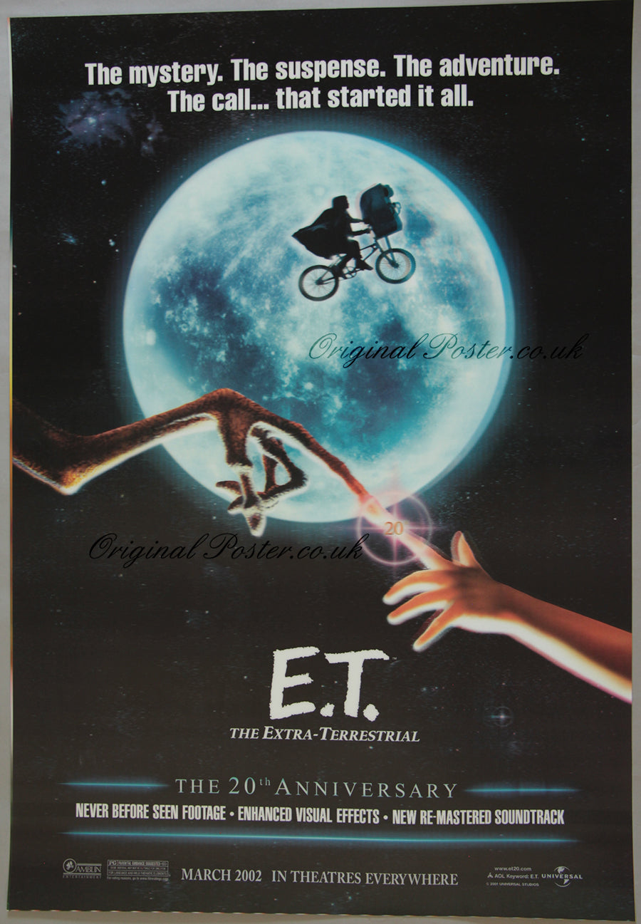 E. T. The Extra Terrestrial