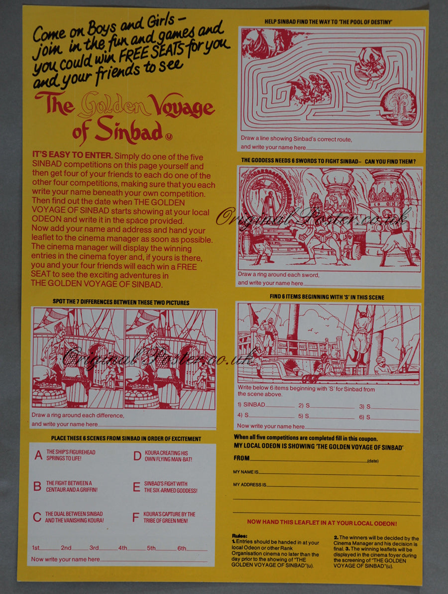 Golden Voyage of Sinbad