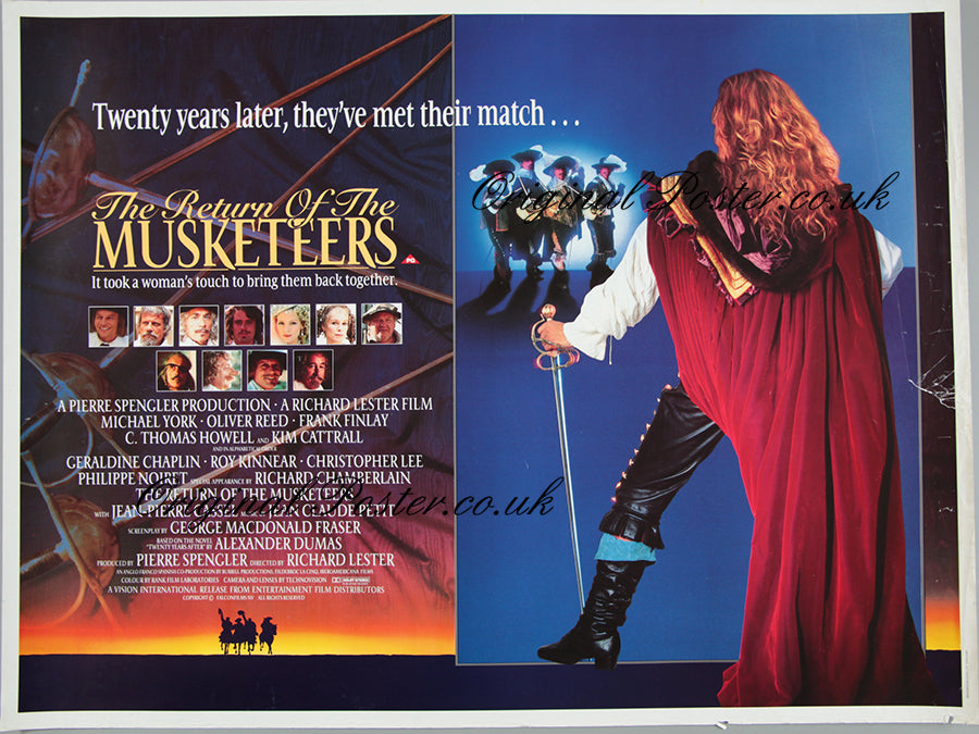 The Return of the Musketeers – Original Film Poster