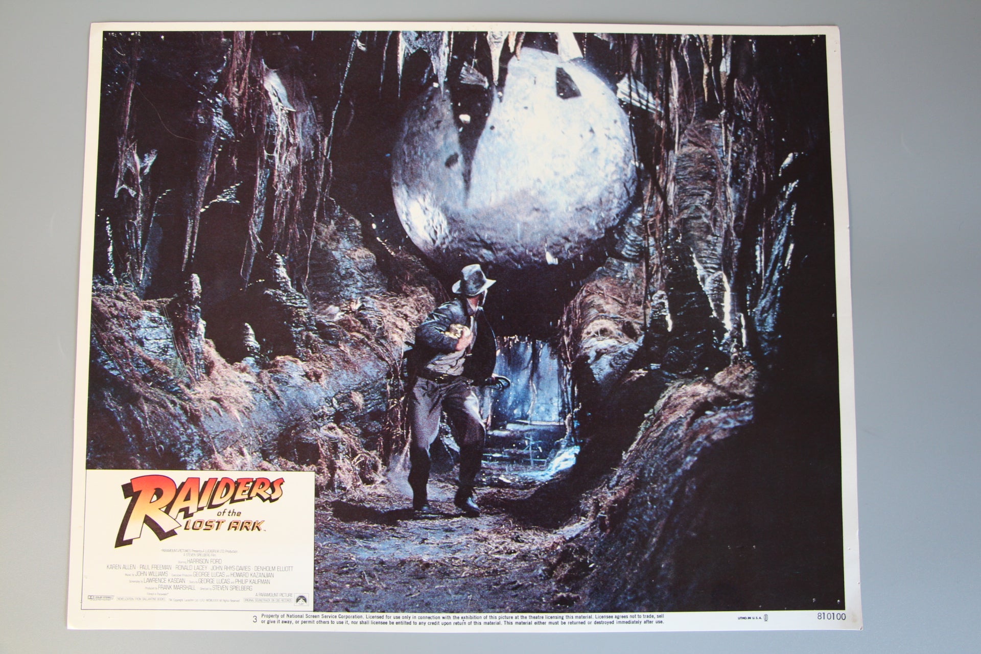Indiana Jones Raiders of the Lost Ark (1981) Movie Poster - 98 Types Studio Indiana Jones Raiders of the Lost Ark (1981) Movie Poster - 98 Types Studio