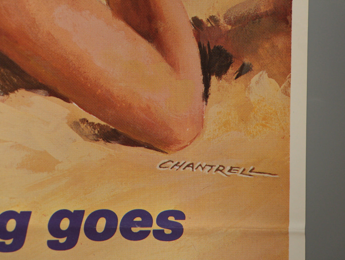 Sex on the Rocks (1980) UK Quad Film Poster | Tom Chantrell
