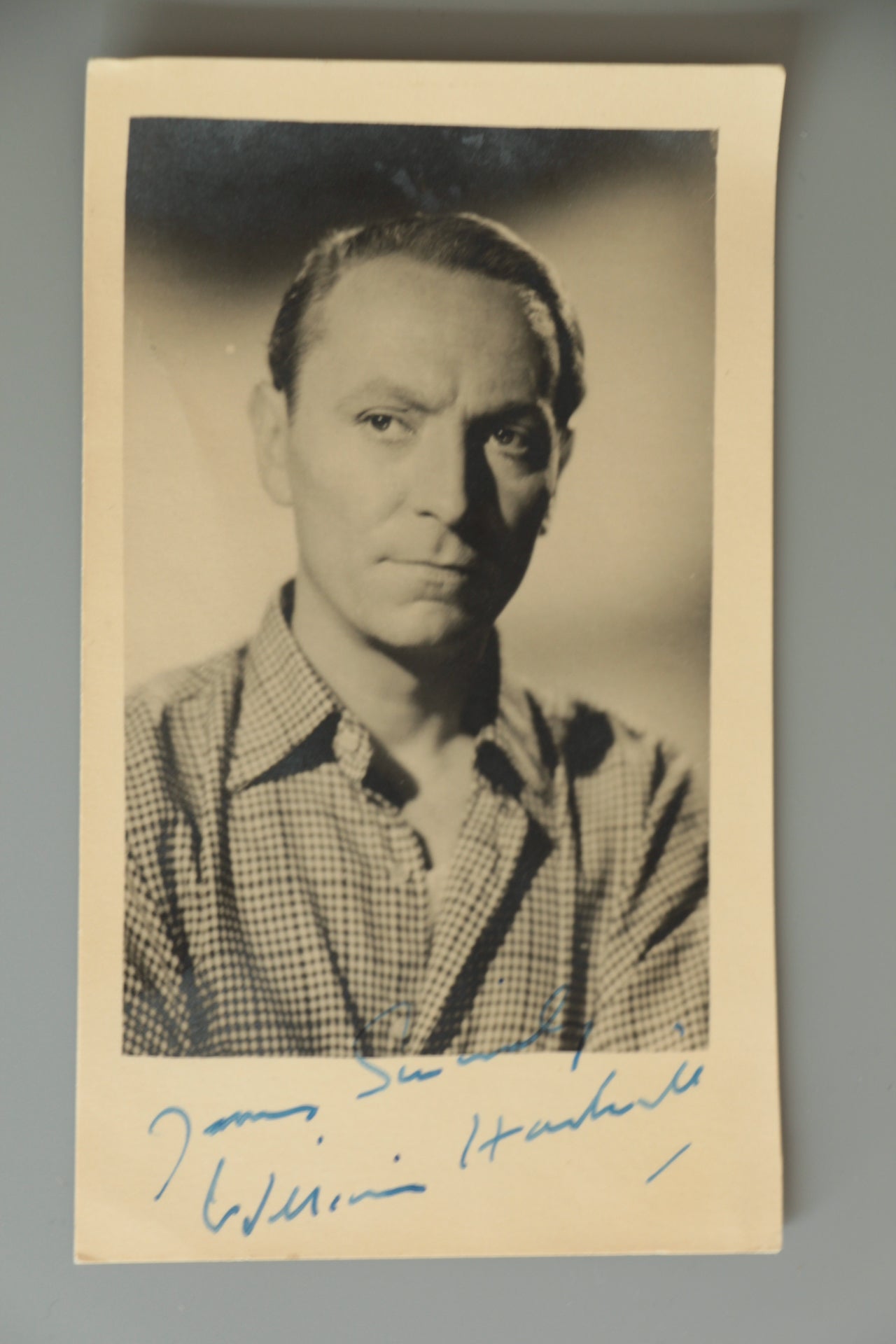 William Hartnell (Dr Who) Signature