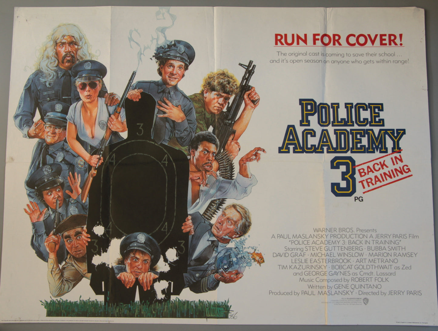 Police Academy 3 Back in Training