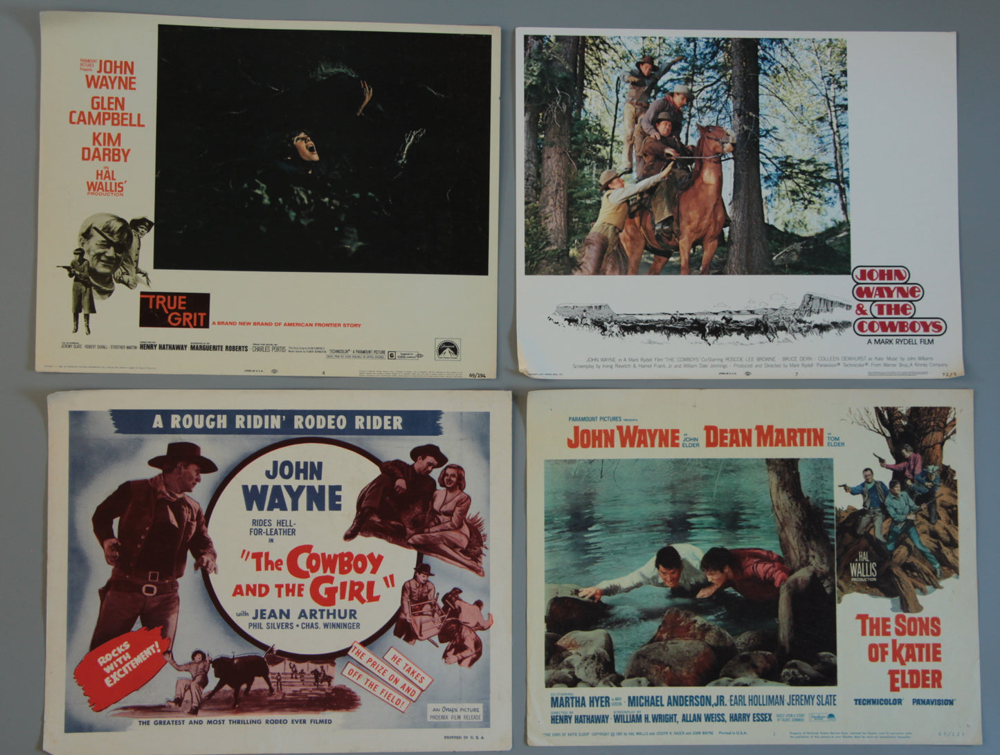 John Wayne lobby cards