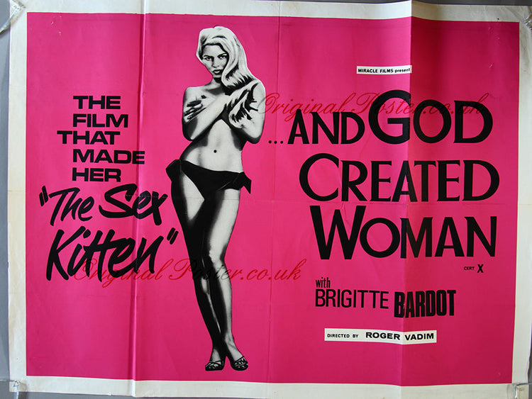 Adult genre film posters