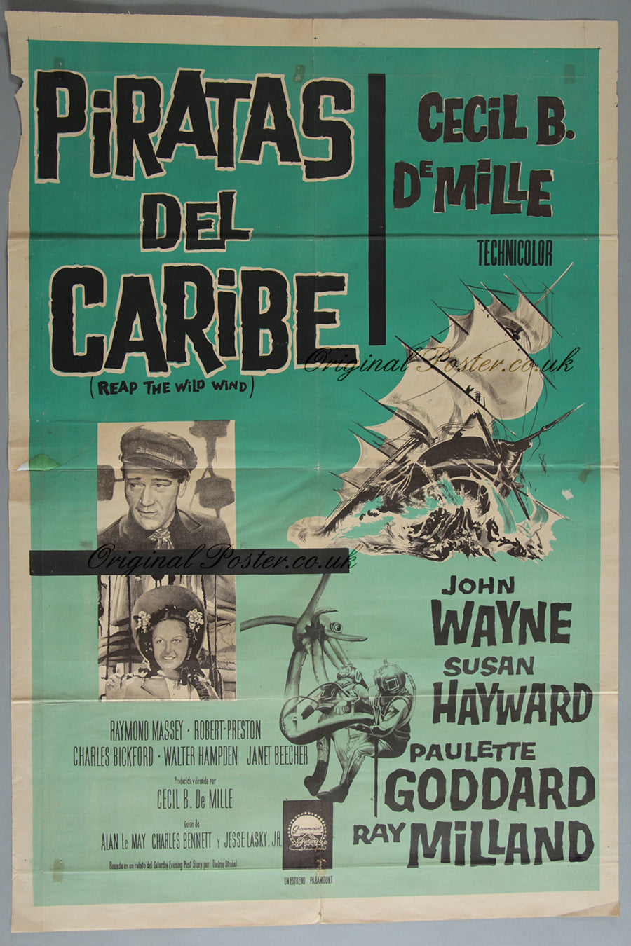 Reap the Wild Wind / Piratas del Caribe