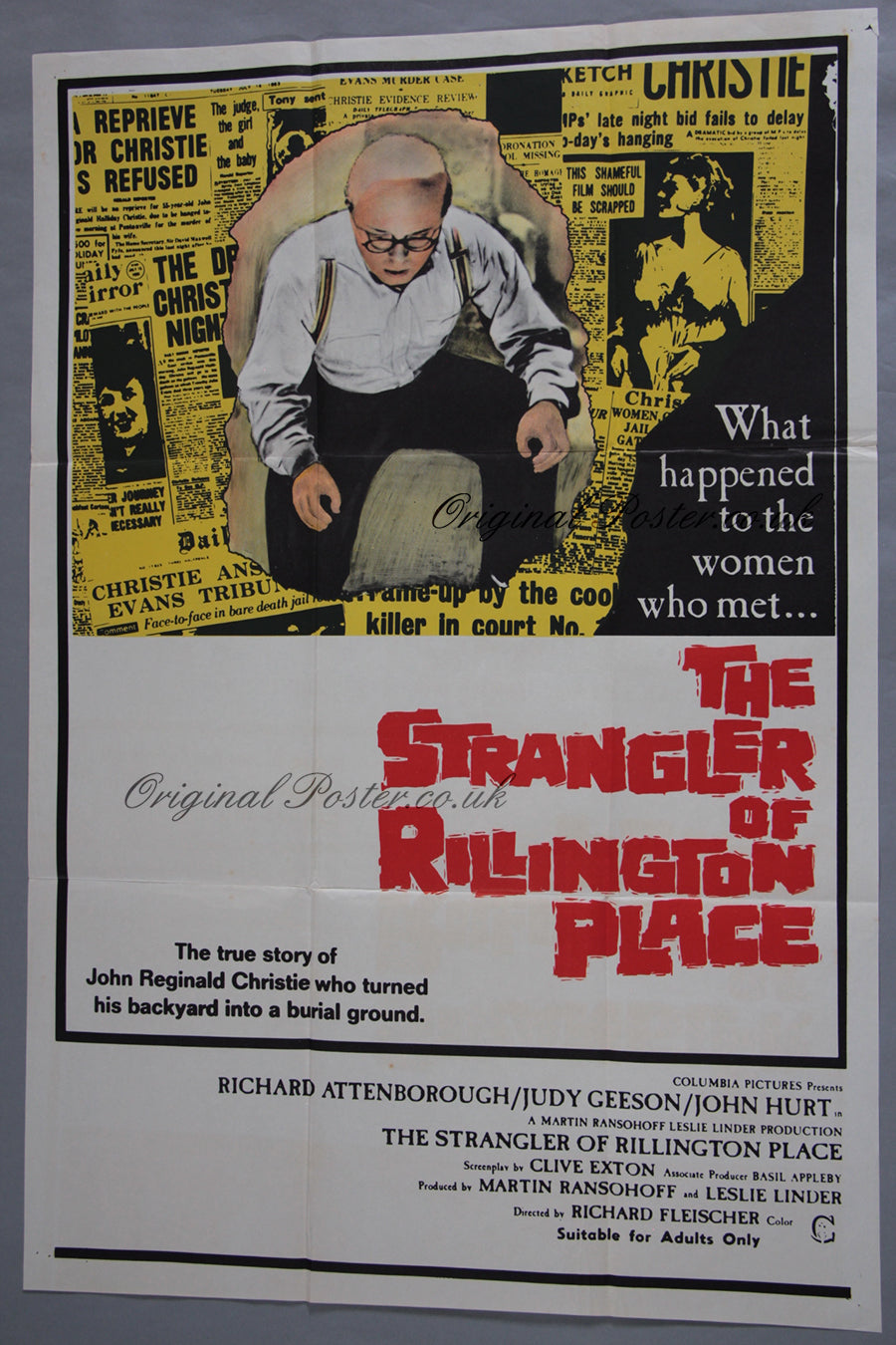 Number 10 Rillington Place 10 Rillington Place / The Strangler of Rillington Place – Original Film ...