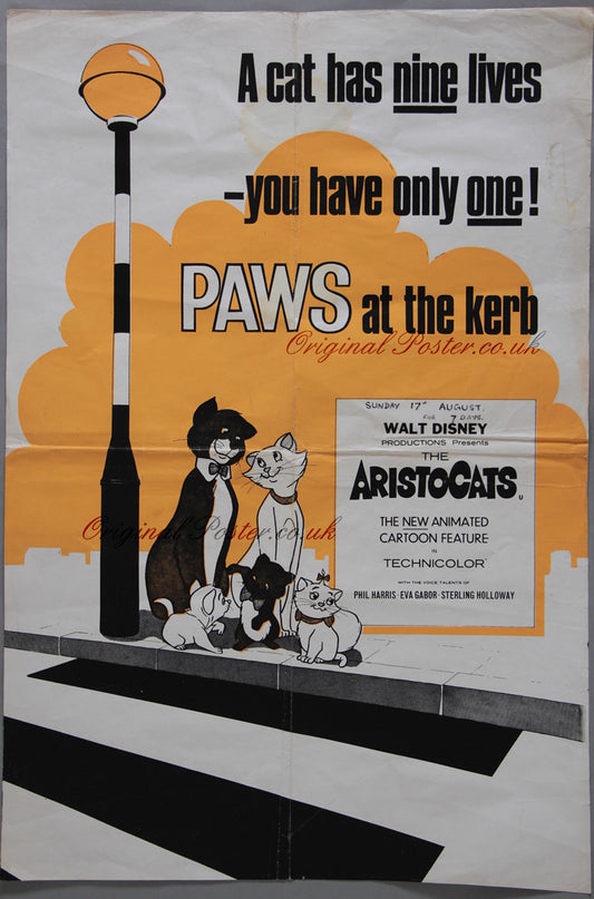 The Aristocats PAWS at the kerb