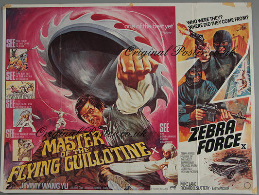Master of the Flying Guillotine / Zebra Force