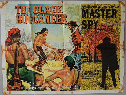 The Black Buccaneer / Master Spy