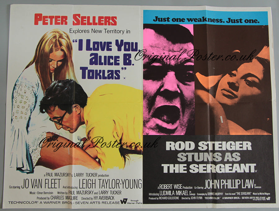 I Love You Alice B. Toklas / The Sergeant