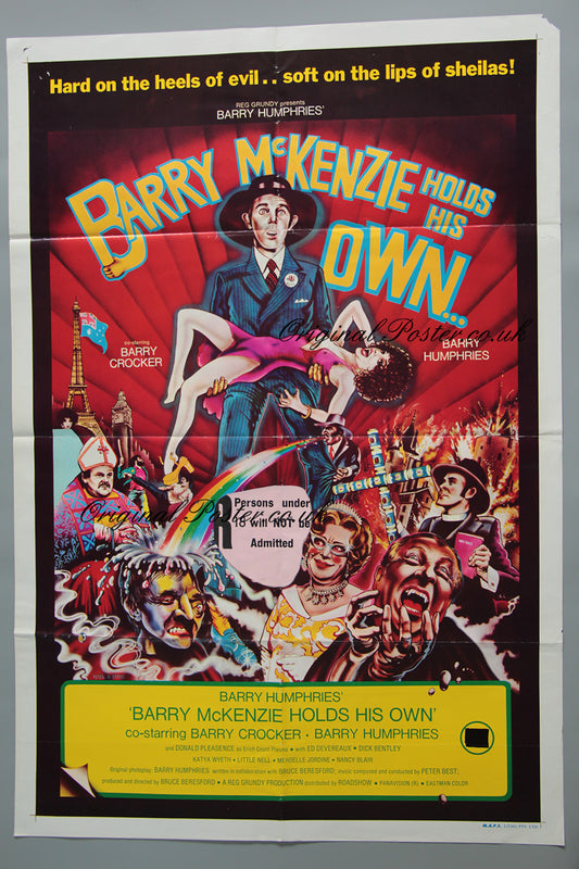 Barry McKenzie Holds His Own