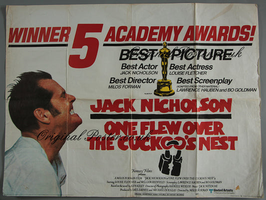 One flew over the Cuckoo's Nest