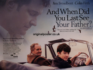 And When Did You Last See Your Father?