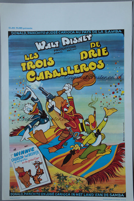 Trois Caballeros, Three Caballeros