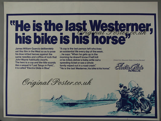 Electra Glide in Blue