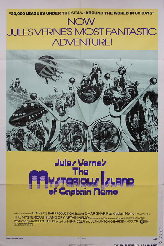 The Mysterious Island of Captain Nemo