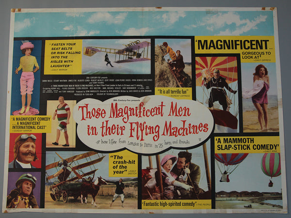 Those Magnificent Men in their Flying Machines – Original Film Poster