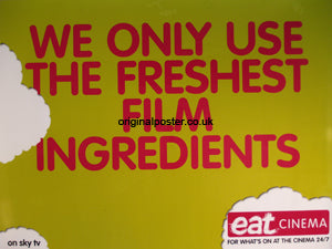 We Only Use the Freshest Film Ingredients