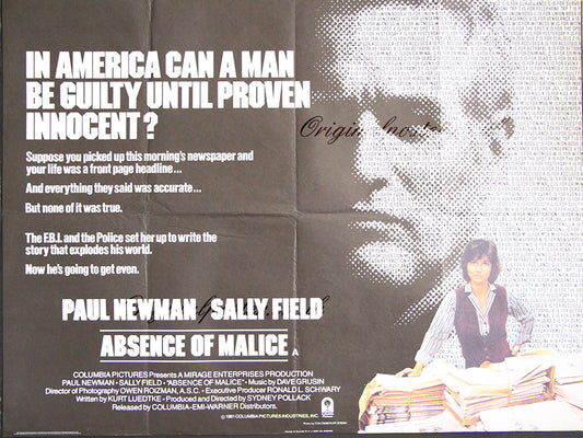 Absence of Malice