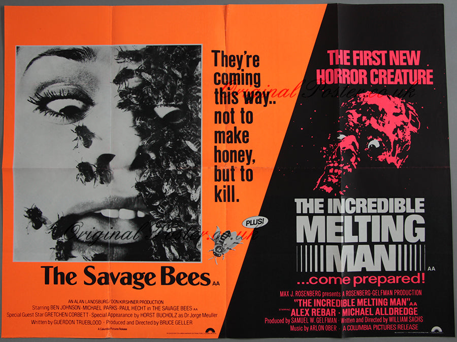 The Savage Bees / The Incredible Melting Man