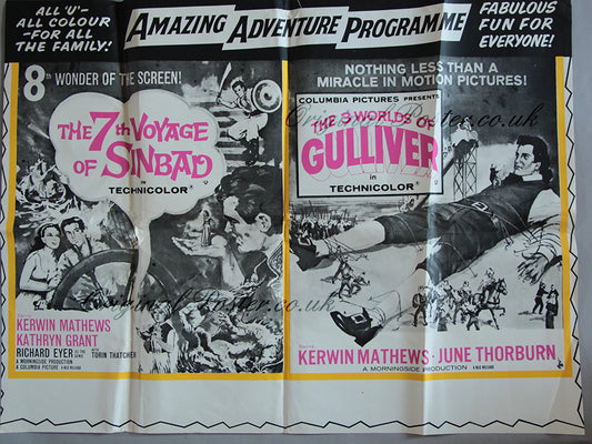 The 7th Voyage of Sinbad / The 3 Worlds of Gulliver