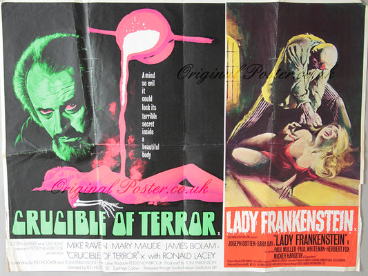 Crucible of Terror / Lady Frankenstein