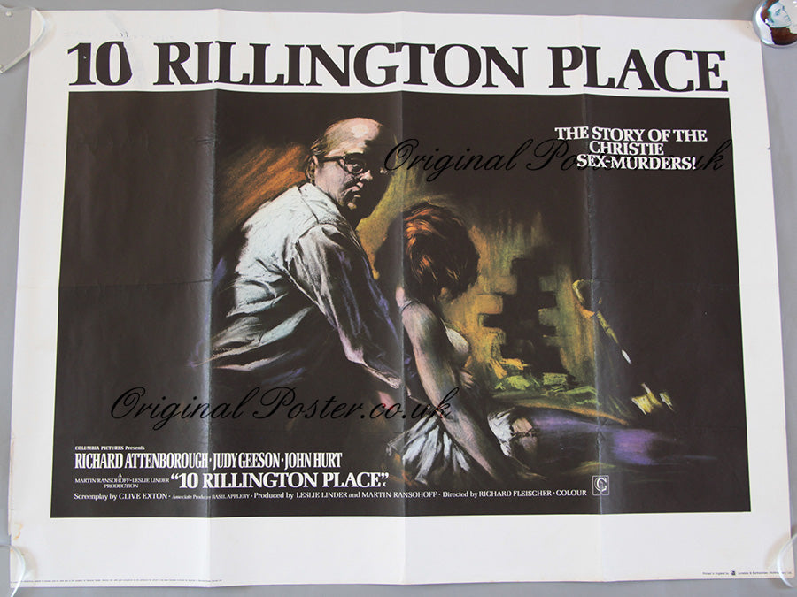 Rillington Shop 10 Rillington Place – Original Film Poster