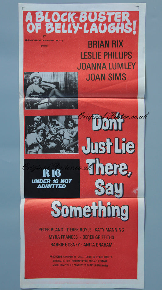 Don't Just Lie There Say Something