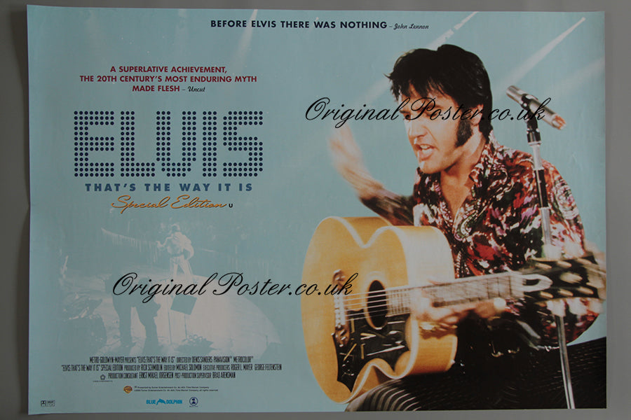 Elvis: That's the way it is