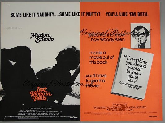 Last Tango in Paris / Everything You Always Wanted to Know about Sex