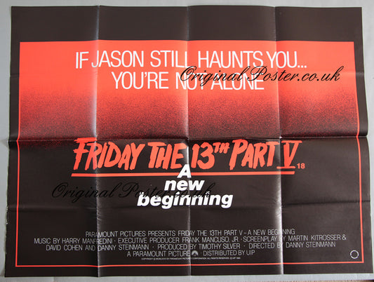 Friday the 13th Part V A New Beginning