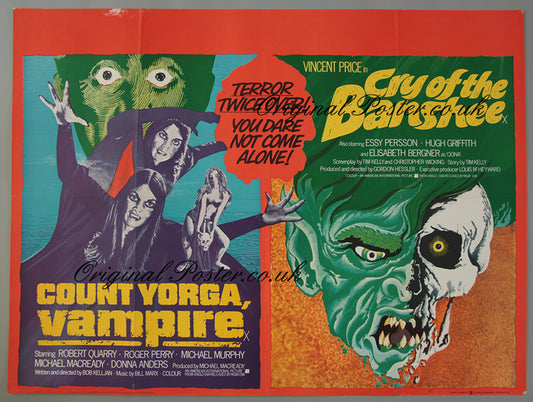 Count Yorga, Vampire / Cry of the Banshee